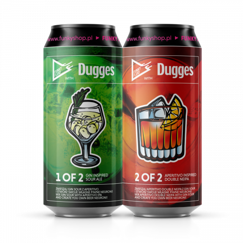 Negroni Inspired Dugges Double Collab 4pack
