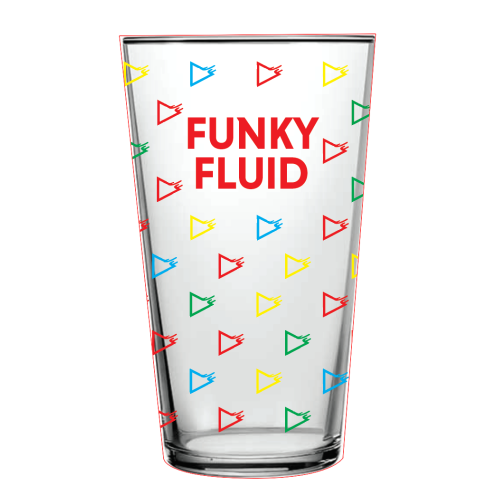 Funky Fluid Szklanka "Kolorowy Shaker" 500ml