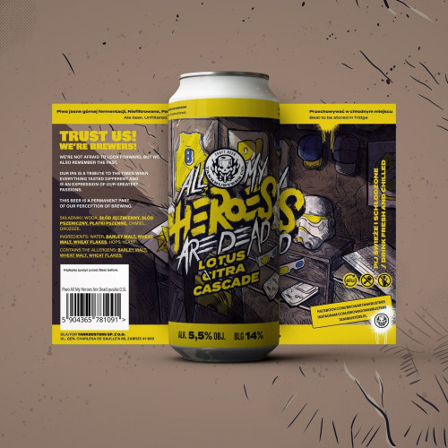 All My Heroes Are Dead 500ml