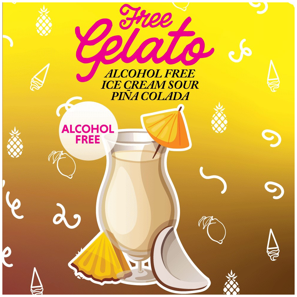 Free Gelato: Pina Colada 500ml