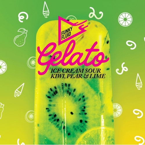 Gelato: Ice Cream Sour Kiwi, Pear & Lime 500ml