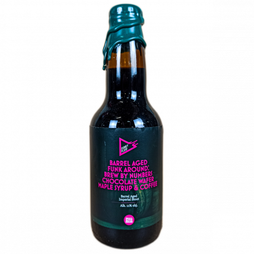 Barrel Aged Funky Around: Brew By Numbers Chocolate Wafer, Maple Syrup & Coffee 330ml