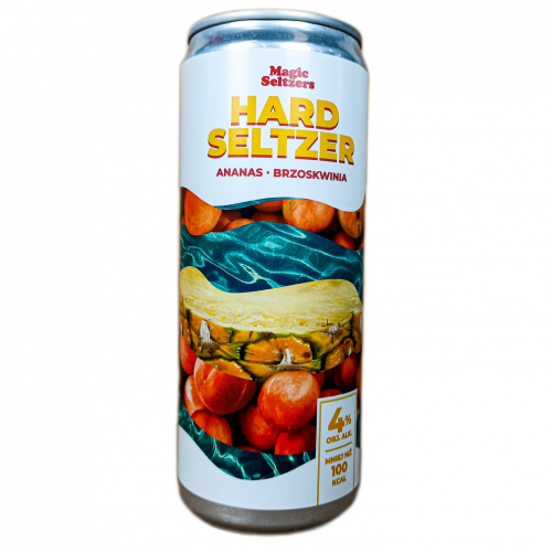 Hard Seltzer: Ananas/Brzoskwinia 330ml