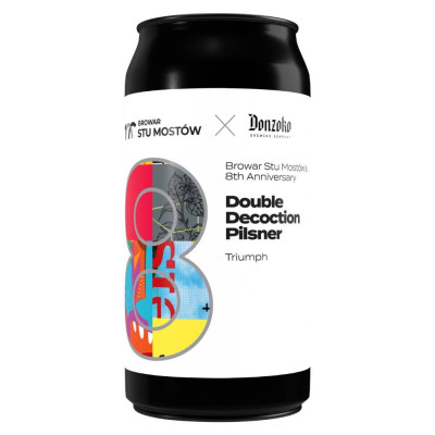 8th Anniversary Double Decoction Pilsner (collab Donzoko) 440ml