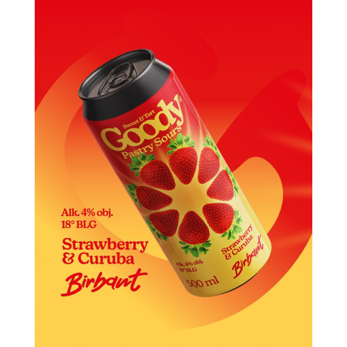Goody Strawberry & Curuba 500ml