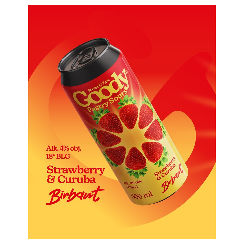 Goody Strawberry & Curuba 500ml