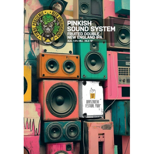 Pinkish Sound System 500ml